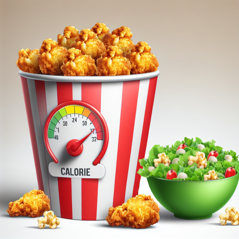 Popcorn Chicken Kfc Calories