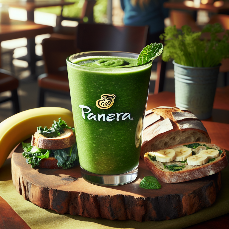 Green Passion Power Smoothie Panera Bread