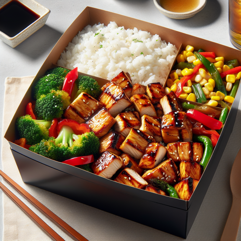 Panda Express Grilled Teriyaki Chicken Cub Meal