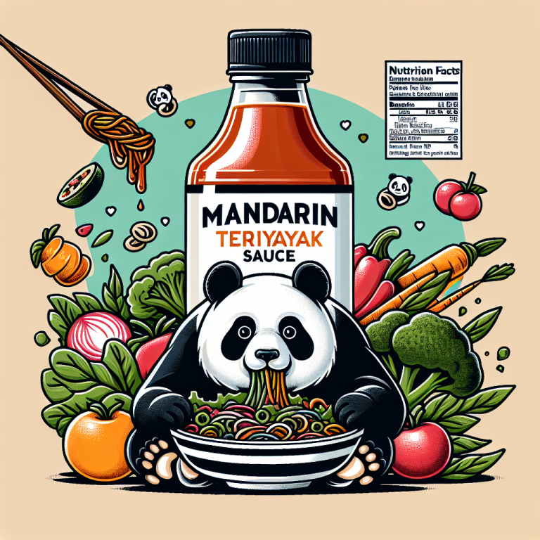 Panda Express Mandarin Teriyaki Sauce Nutrition