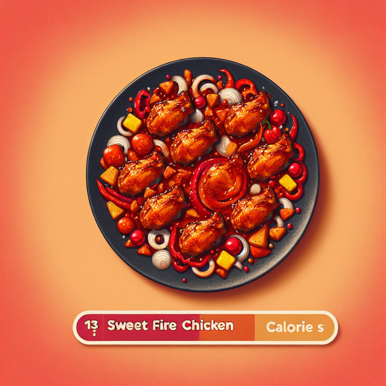 Sweet Fire Chicken Panda Express Calories