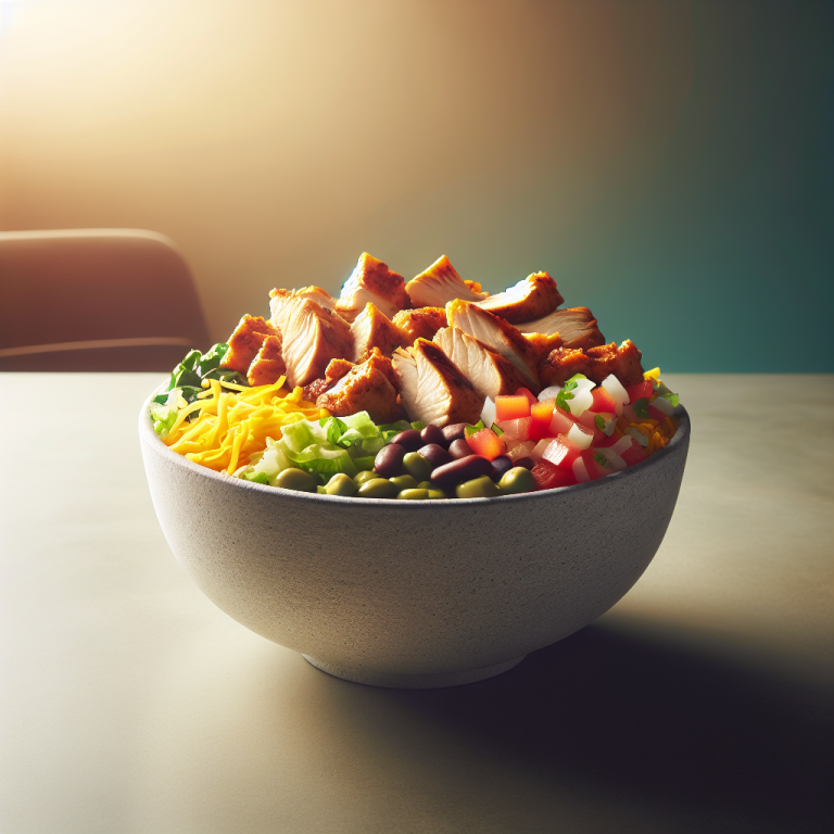 Panera Bread Baja Bowl With Chicken