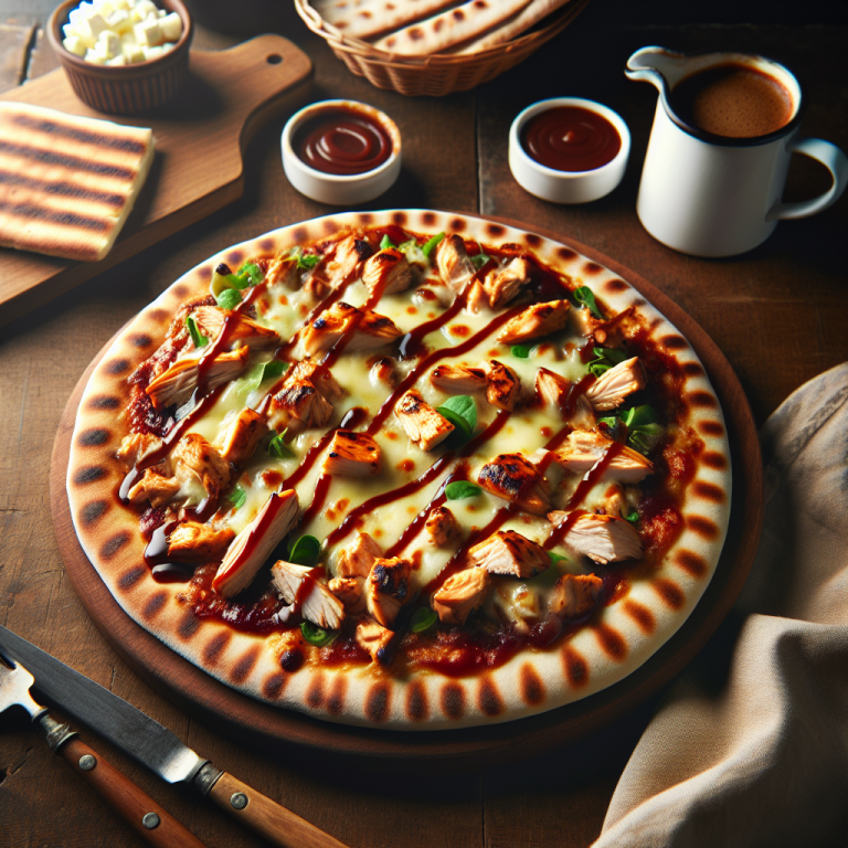 Panera Bread Bbq Chicken Flatbread