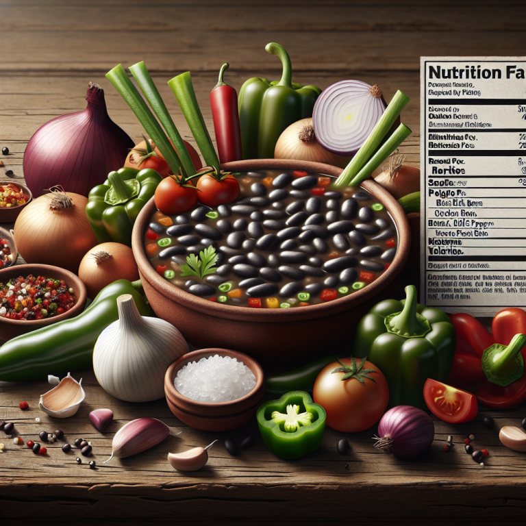 Panera Bread Black Bean Soup Nutrition