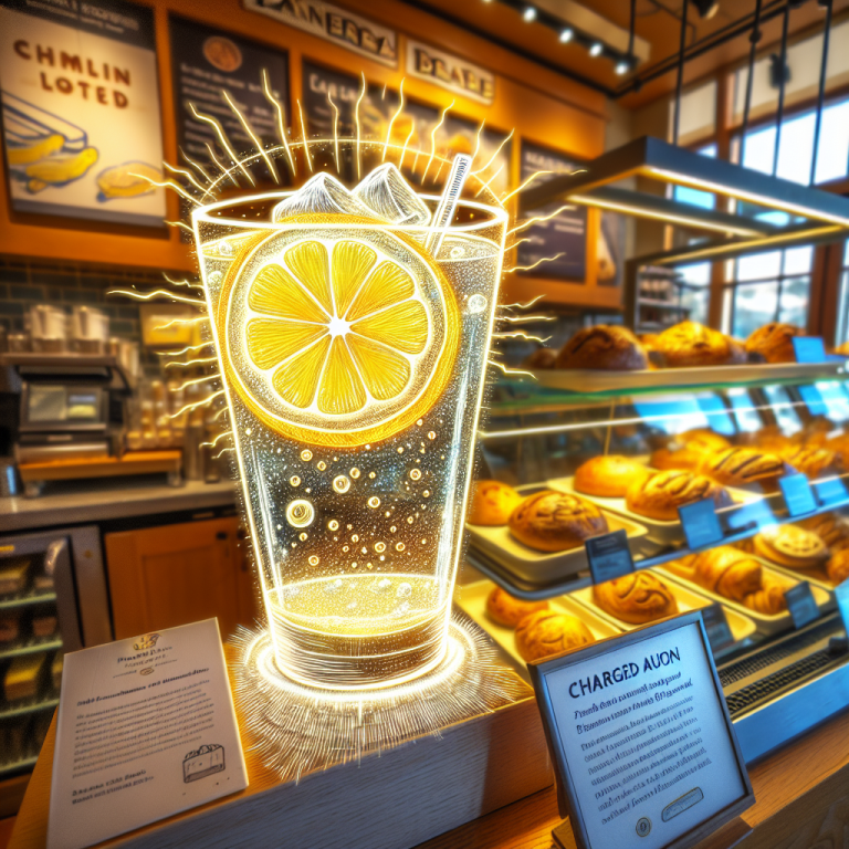 Panera Bread Charged Lemonade Calories