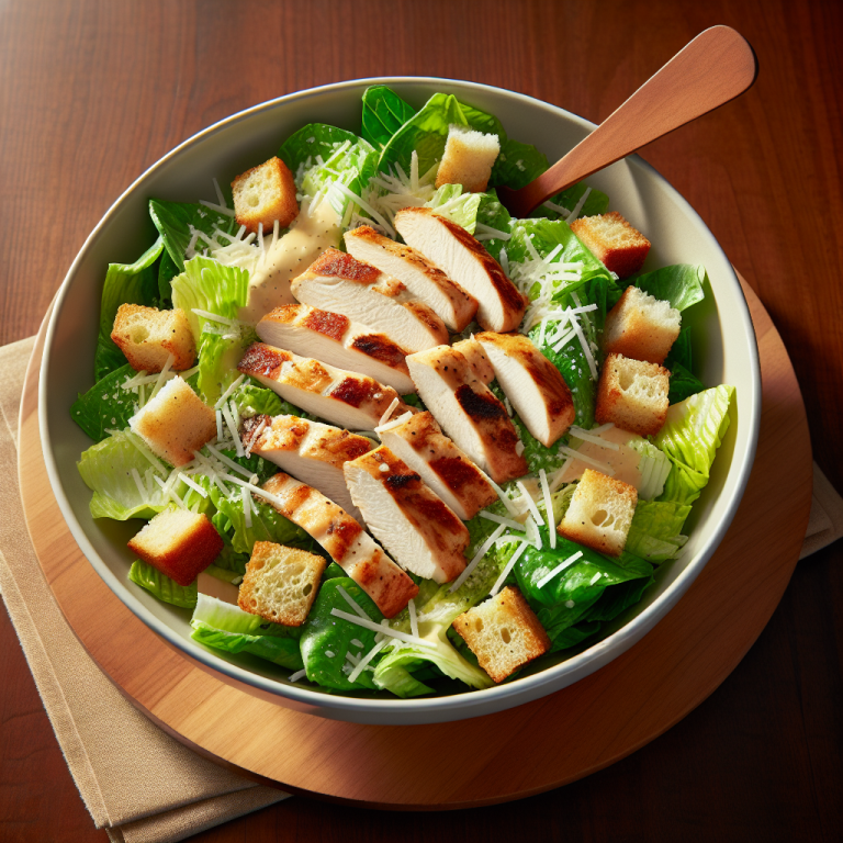 Panera Bread Chicken Ceasar Salad Calories