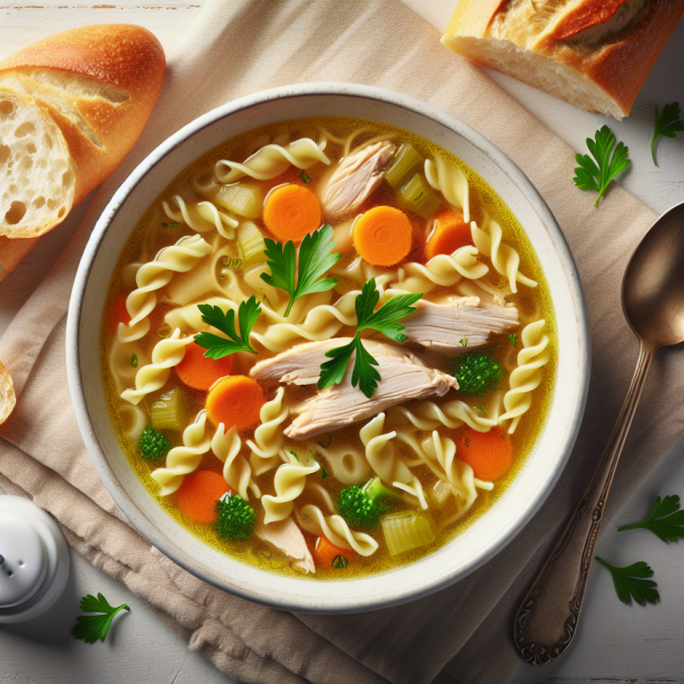 Panera Bread Chicken Noodle Soup Calories