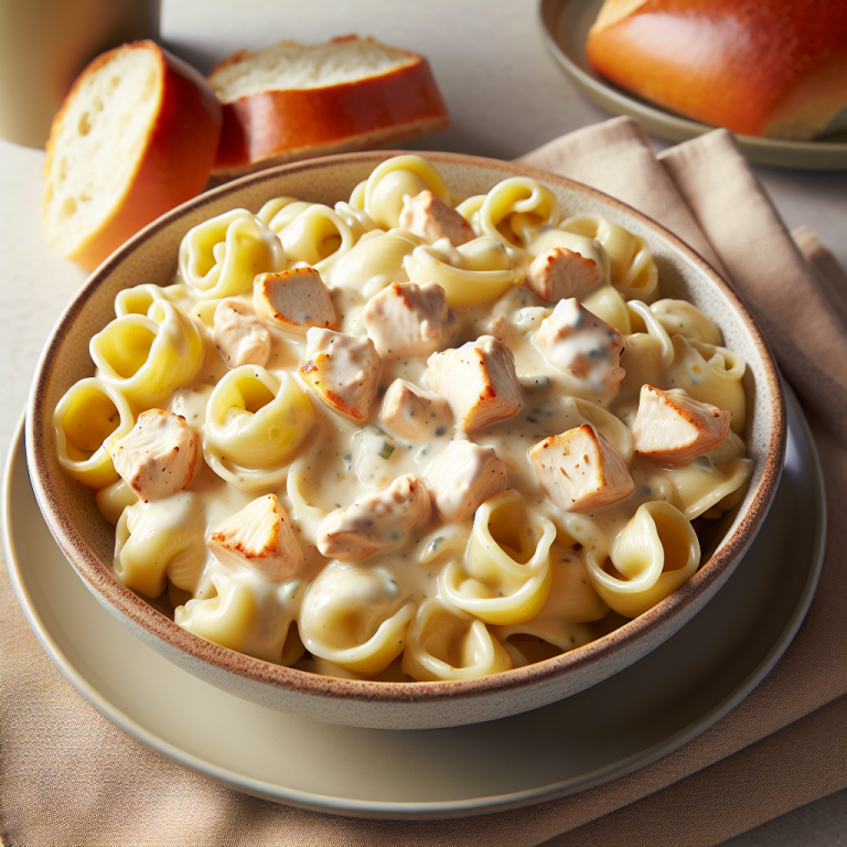 Panera Bread Chicken Tortellini Alfredo Pasta