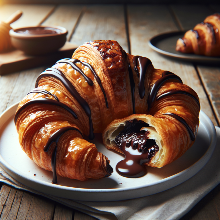 Panera Bread Chocolate Croissant