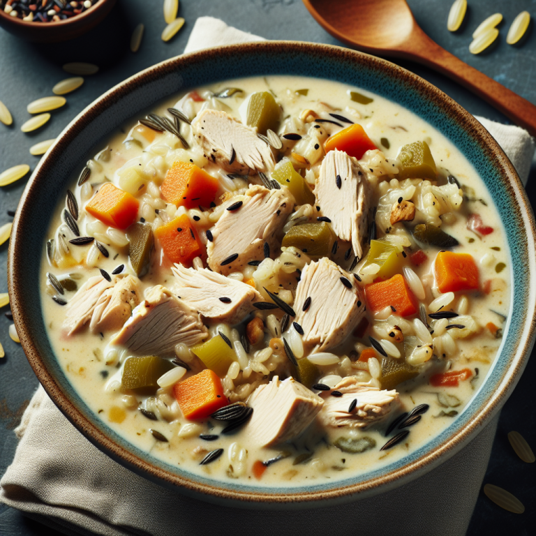 Panera Bread Creamy Chicken And Wild Rice Soup