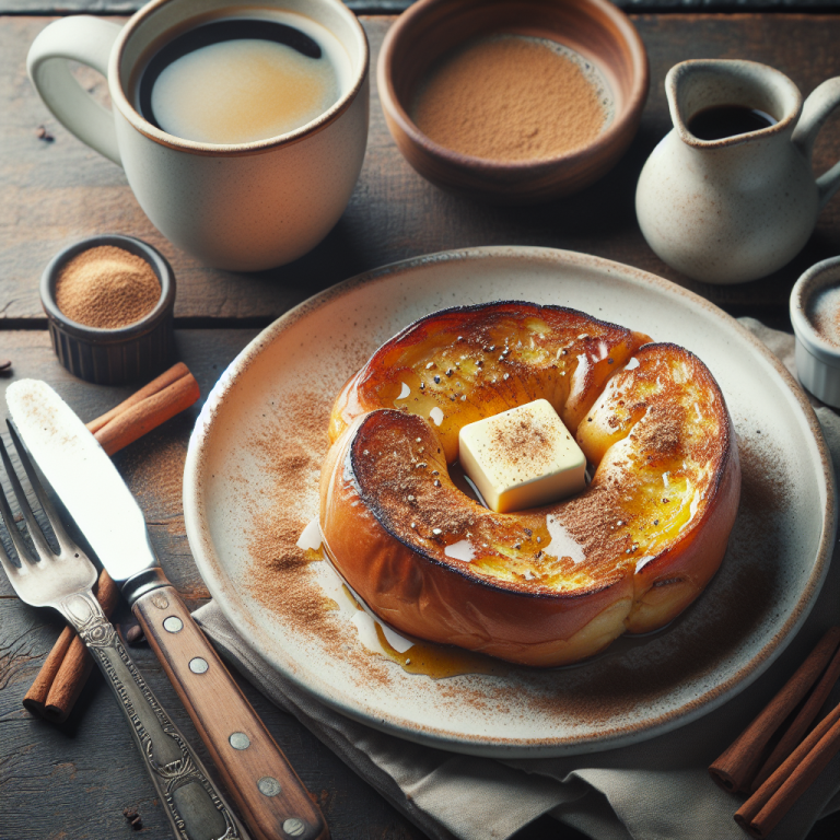 Panera Bread French Toast Bagel