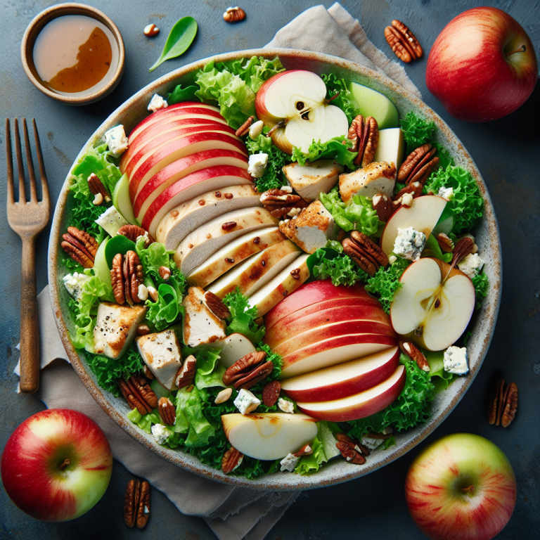 Panera Bread Fuji Apple Salad With Chicken