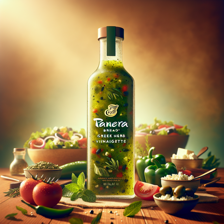 Panera Bread Greek Herb Vinaigrette