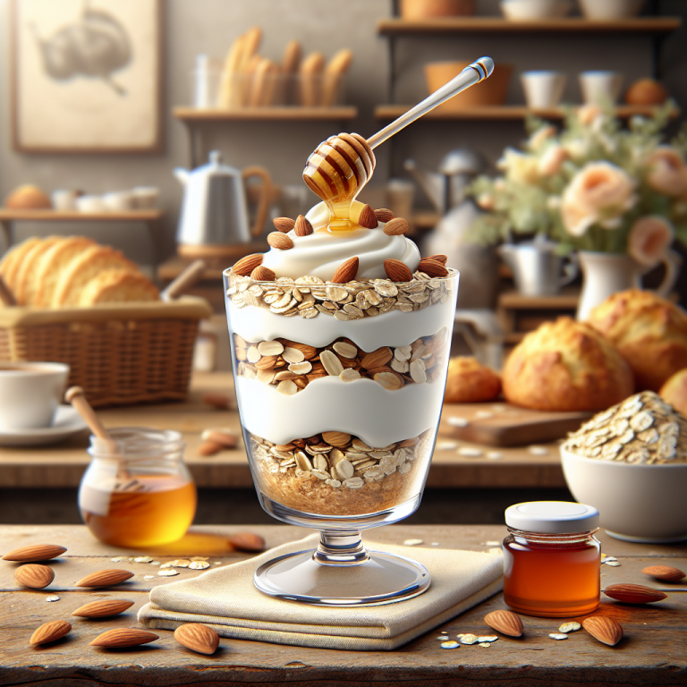 Panera Bread Honey Almond Greek Yogurt Parfait