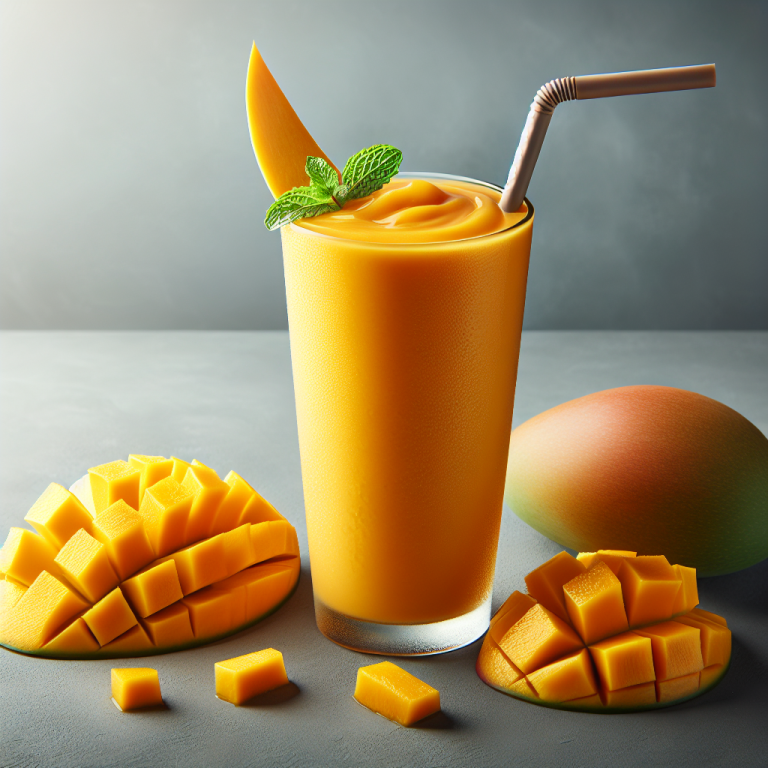 Panera Bread Mango Smoothie