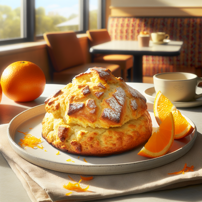 Panera Bread Orange Scone