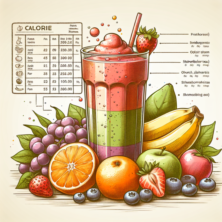 Panera Bread Smoothie Calories