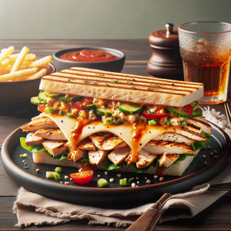 Panera Bread Southwest Chicken Melt