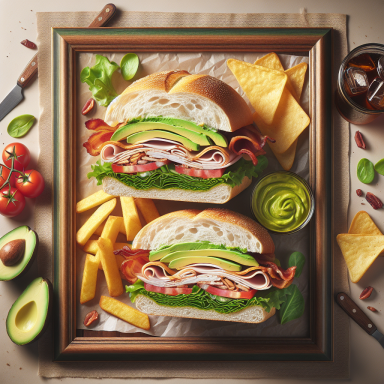 Panera Bread Turkey Bacon Avocado Sandwich