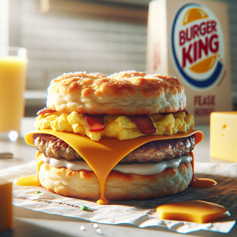 Burger King Sausage Egg And Cheese Biscuit