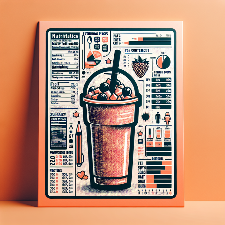 Burger King Smoothies Nutrition Facts