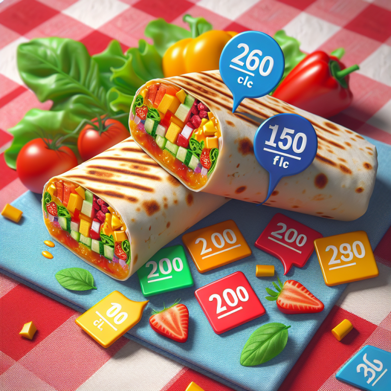 Burger King Snack Wrap Calories