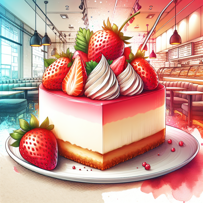 Burger King Strawberry Cheesecake