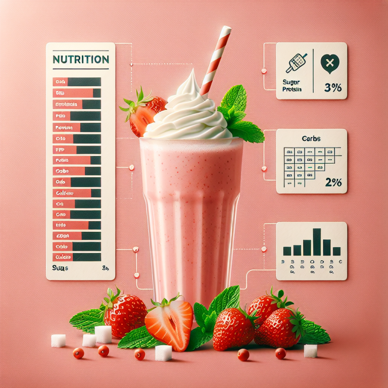 Burger King Strawberry Milkshake Nutrition Facts