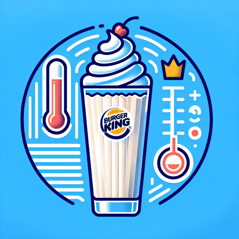 Burger King Vanilla Shake Calories