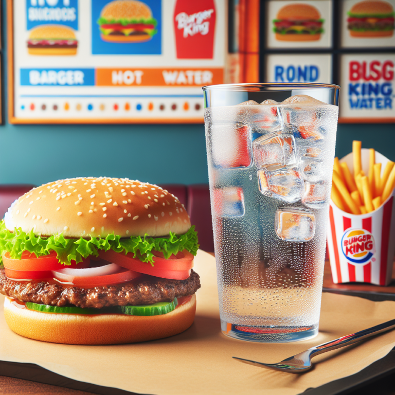 Burger King Water