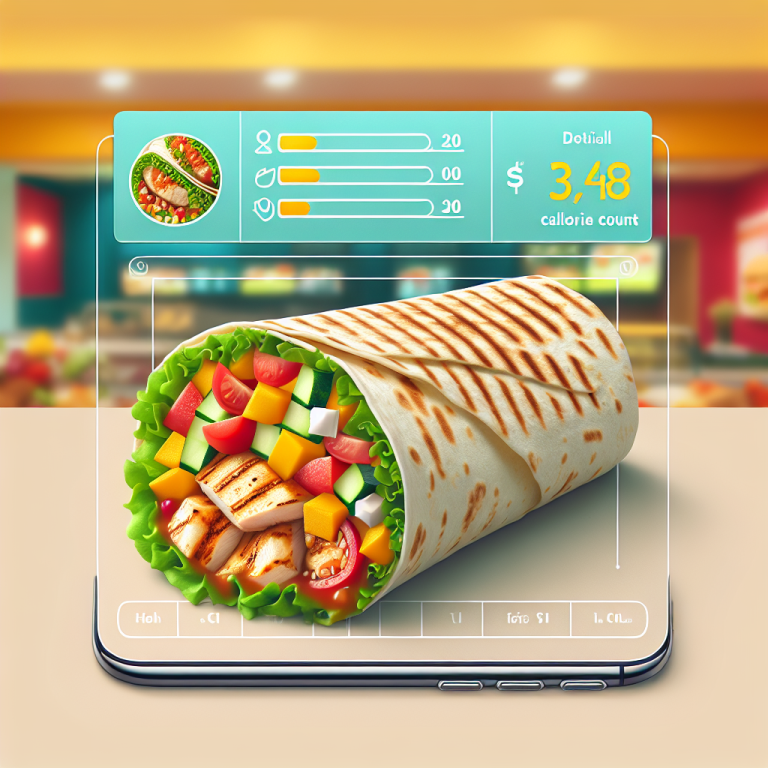 Burger King Wraps Calories