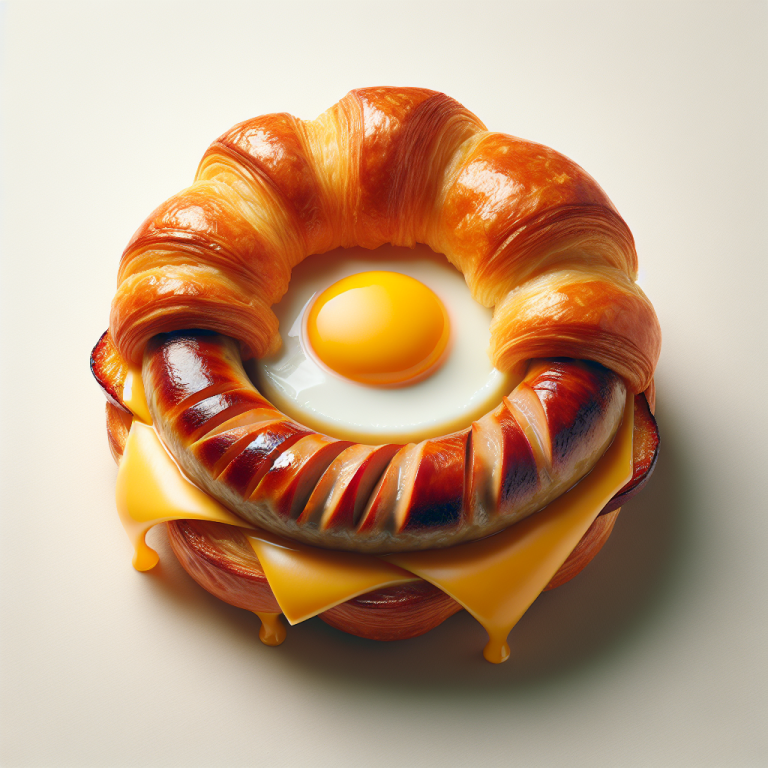 Calories In Burger King Sausage Egg And Cheese Croissant