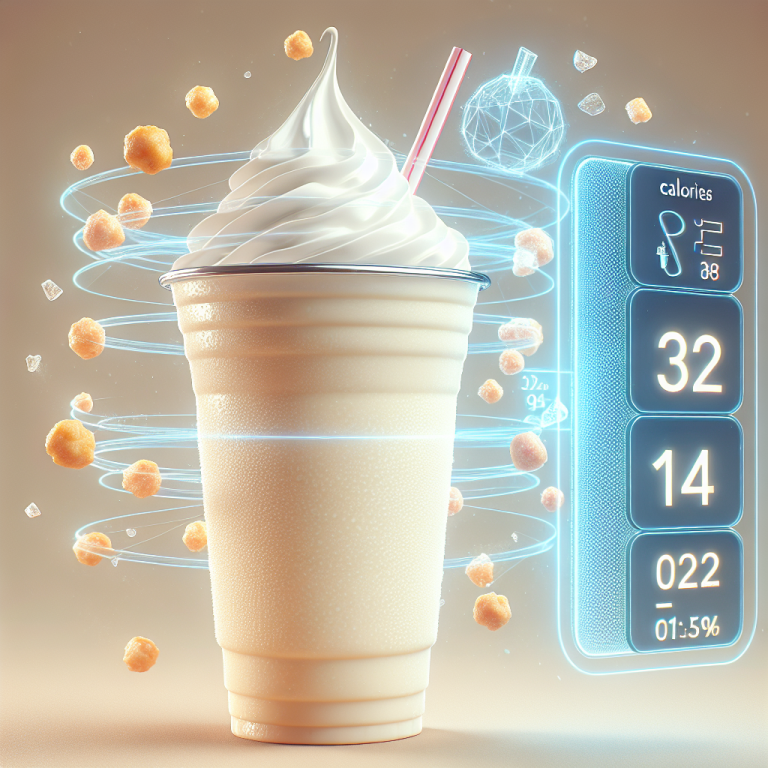 Calories In Burger King Vanilla Shake