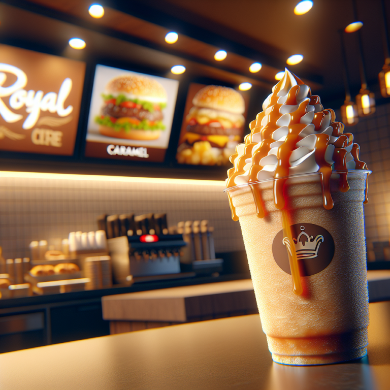 Caramel Frappe Burger King