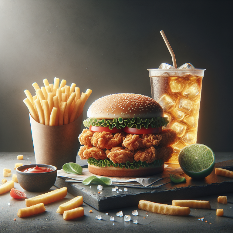 Chicken Fry Meal Burger King