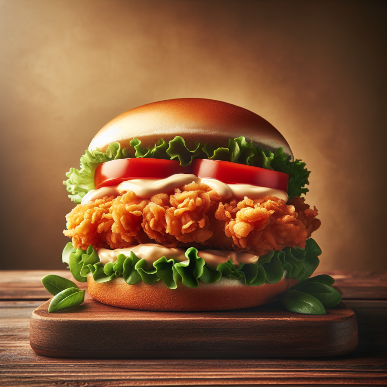 Crispy Chicken Burger King