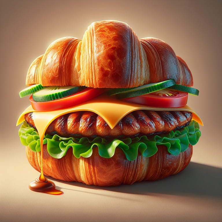 Croissant Breakfast Sandwich Burger King