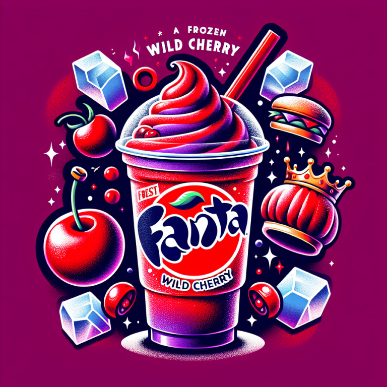 Frozen Fanta Wild Cherry Burger King