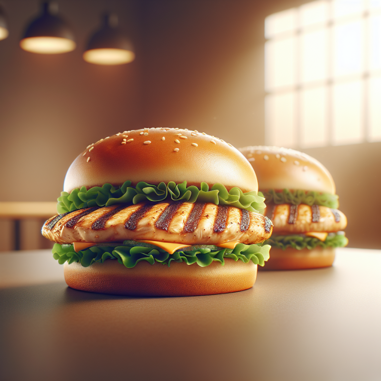 Grilled Chicken Burger King