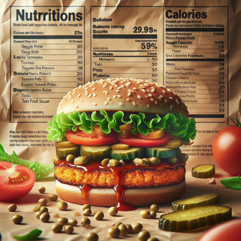 How Many Calories In A Burger King Veggie Burger