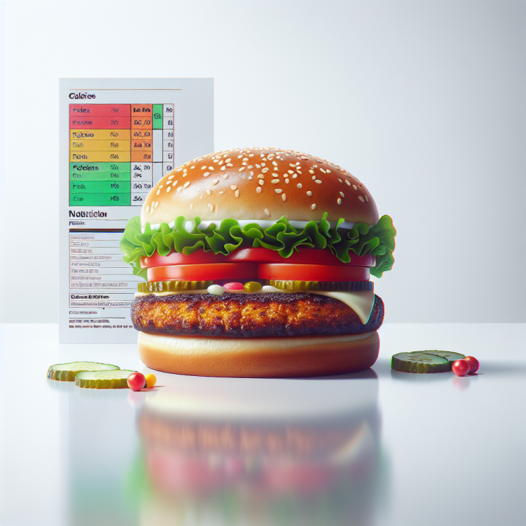 Impossible Burger Burger King Nutrition