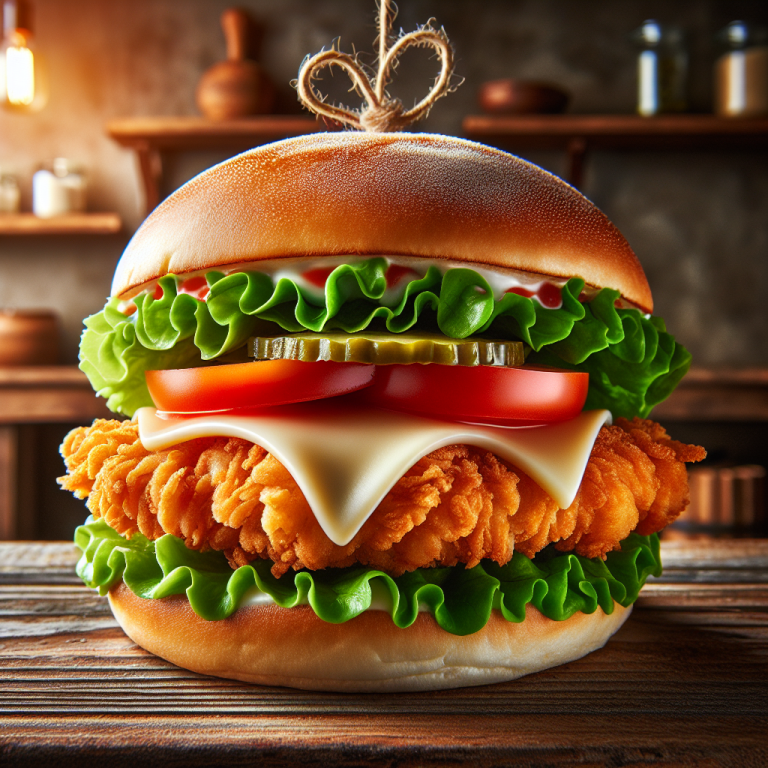 Italian Crispy Chicken Burger King