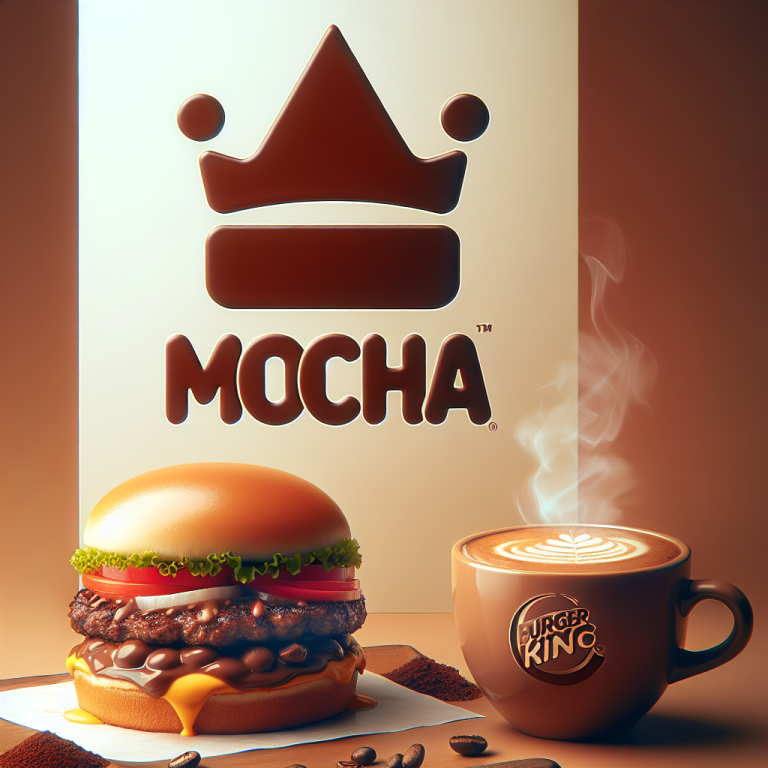 Mocha Joe Burger King