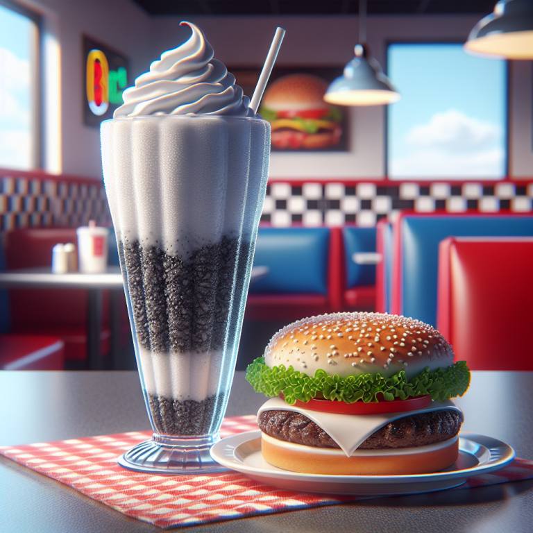 Oreo Shake Burger King