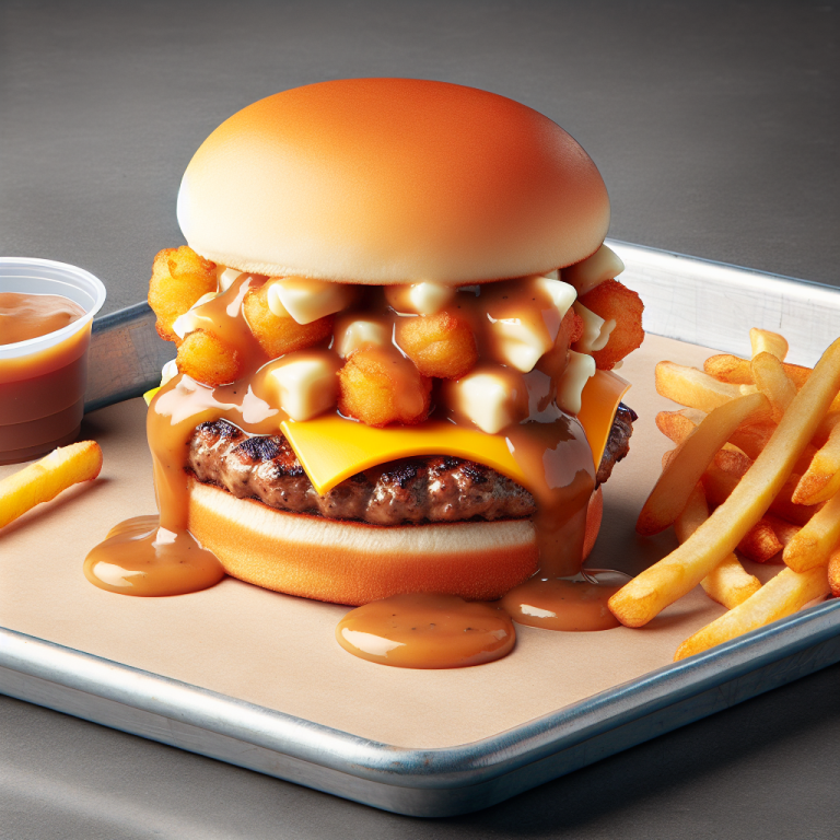 Poutine Burger King