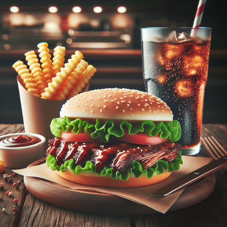 Rib Sandwich Burger King