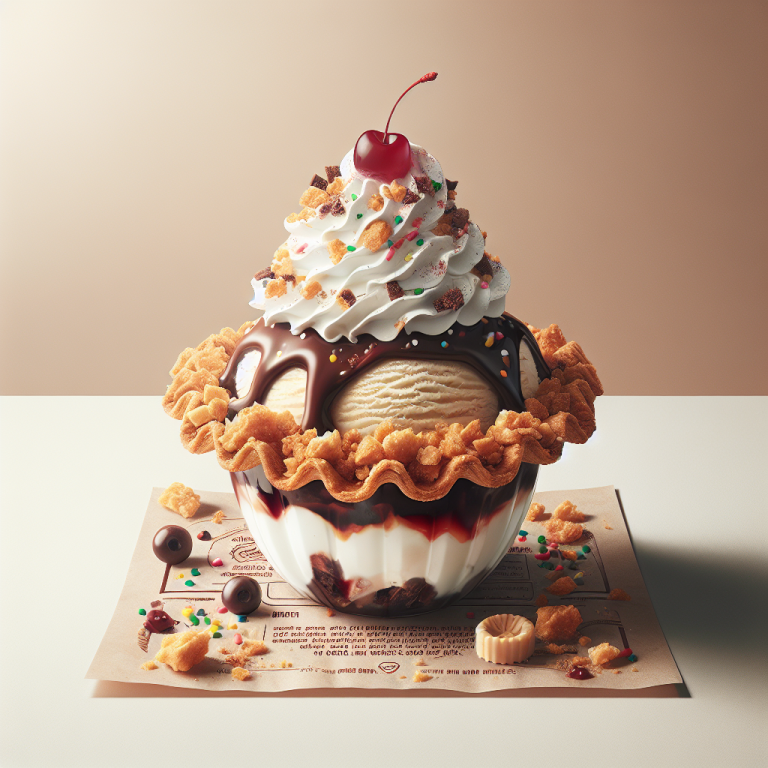 Sundae Pie Burger King