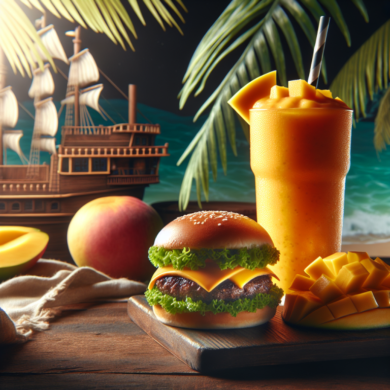 Tropical Mango Smoothie Burger King