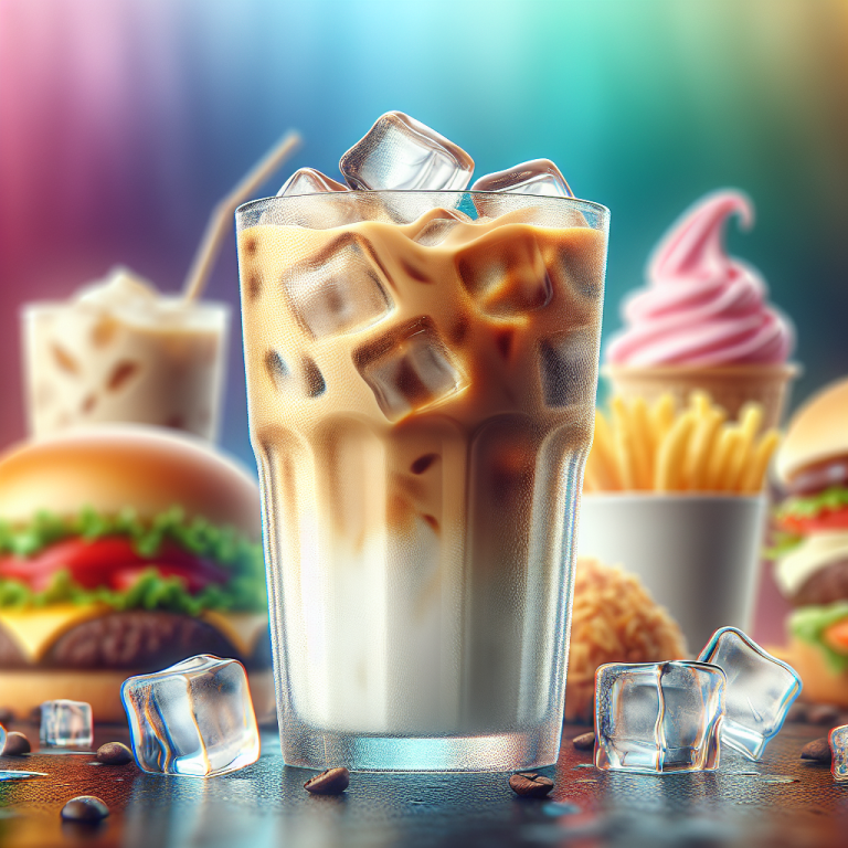 Vanilla Iced Coffee Burger King