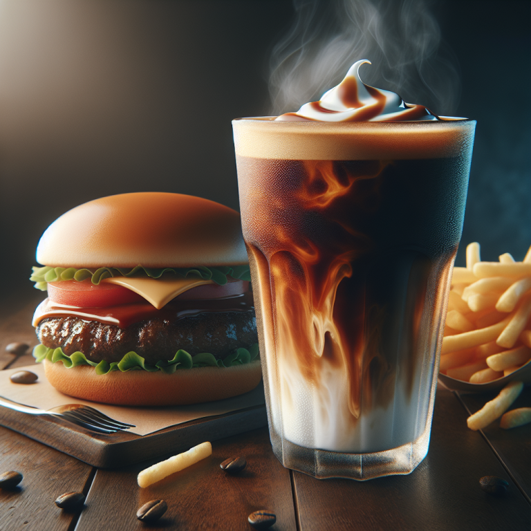 Vanilla Iced Coffee Burger King